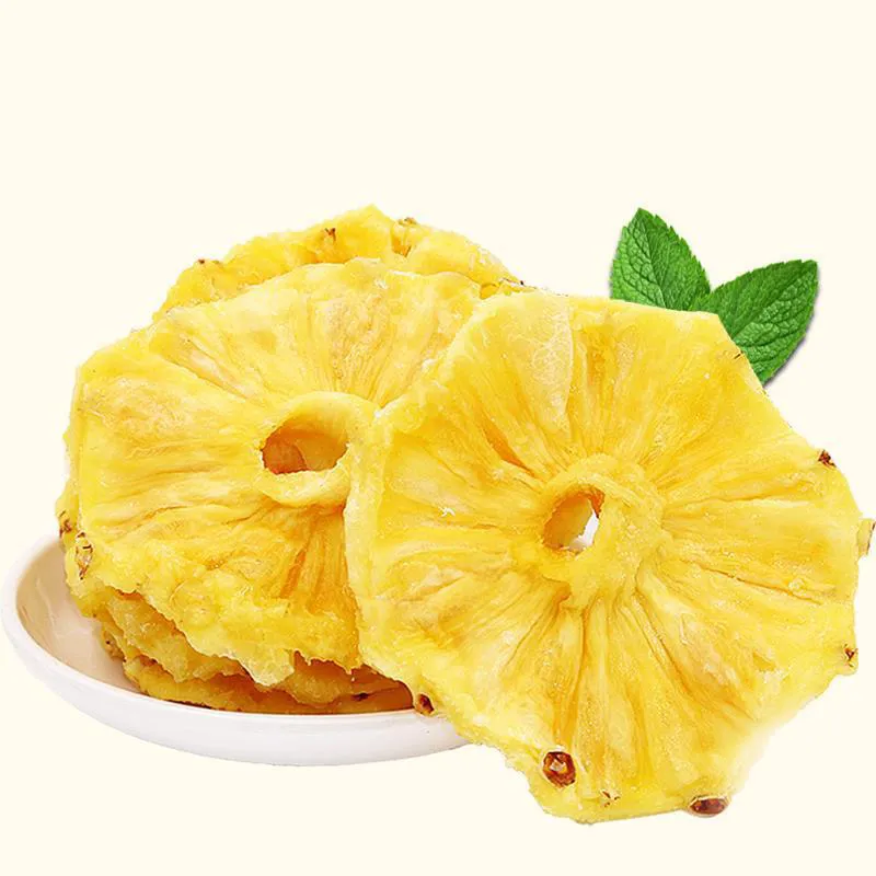 OEM Soft Dried Pineapple Sour Taste with Syrup Preservation Directly Eaten