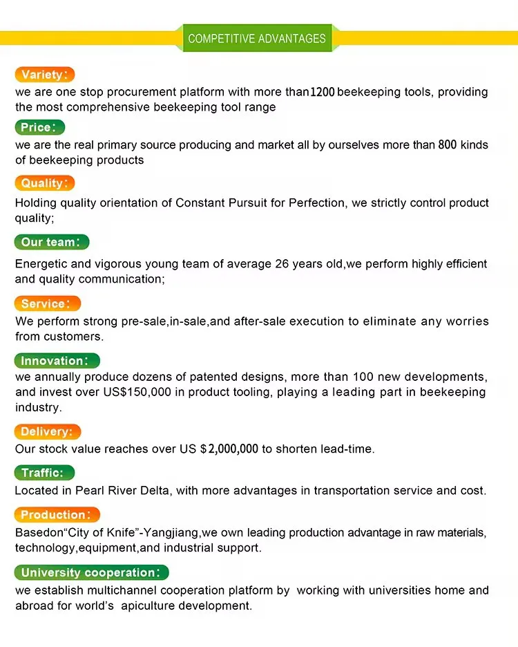 Apiculture Honey Bee Hive Dadant Plastic Beehive for Beekeeper