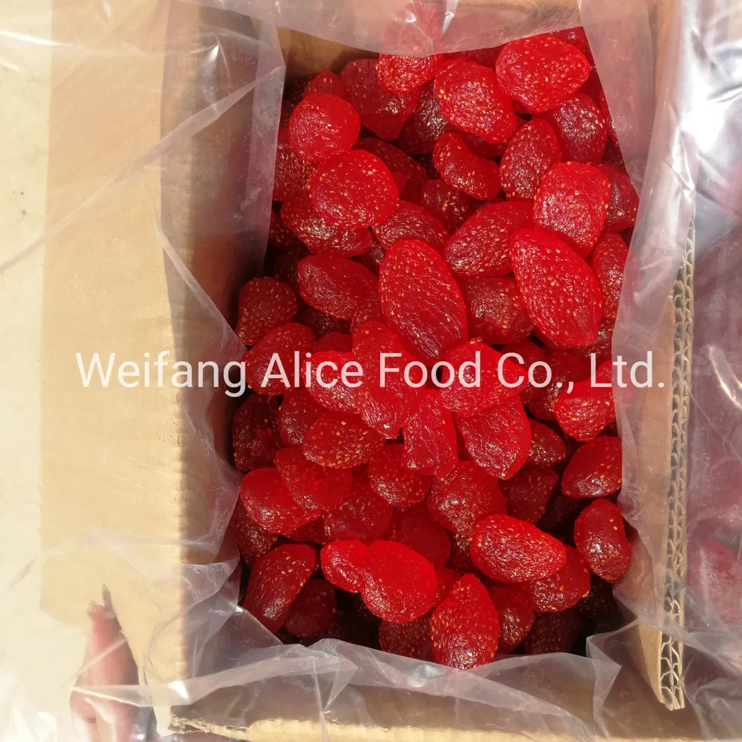 Dried Red Strawberry for Exporting Dried Fruit Dried Strawberry