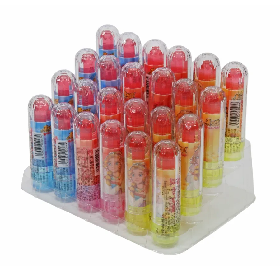 Sugar-Free Isothy Ketositol Glitter Lipstick Modelling Candy Can Be OEM/ODM