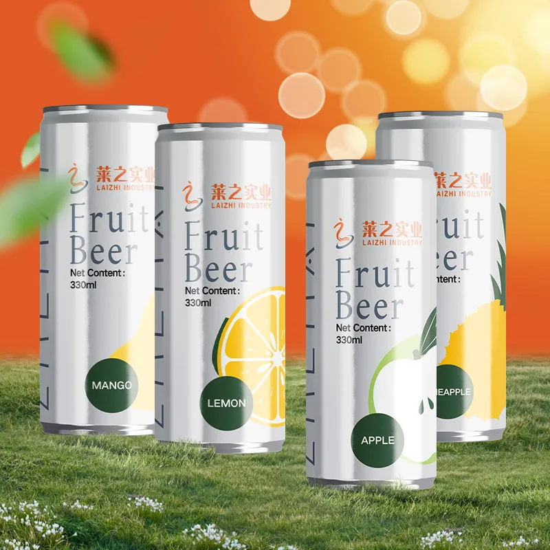 OEM Organic Lime Carbonated Sparkling Drink with Custom Logo