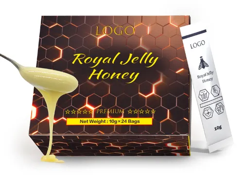Beehall Organic Food Manufacturer HACCP GMP Raw Royal Jelly Honey
