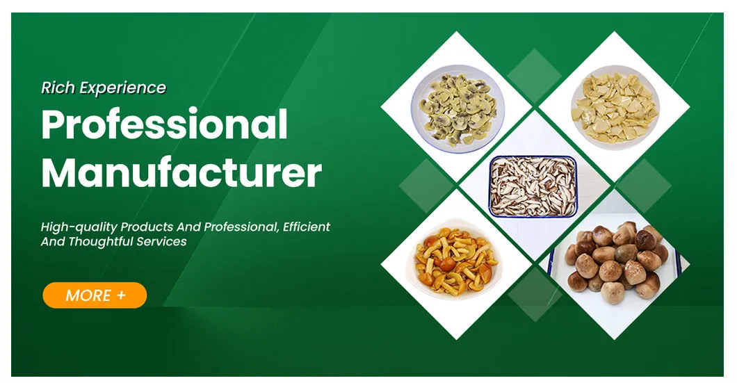 Eco-Friendly Standardized Steamed Canned Straw Mushroom for Fast Food Chains