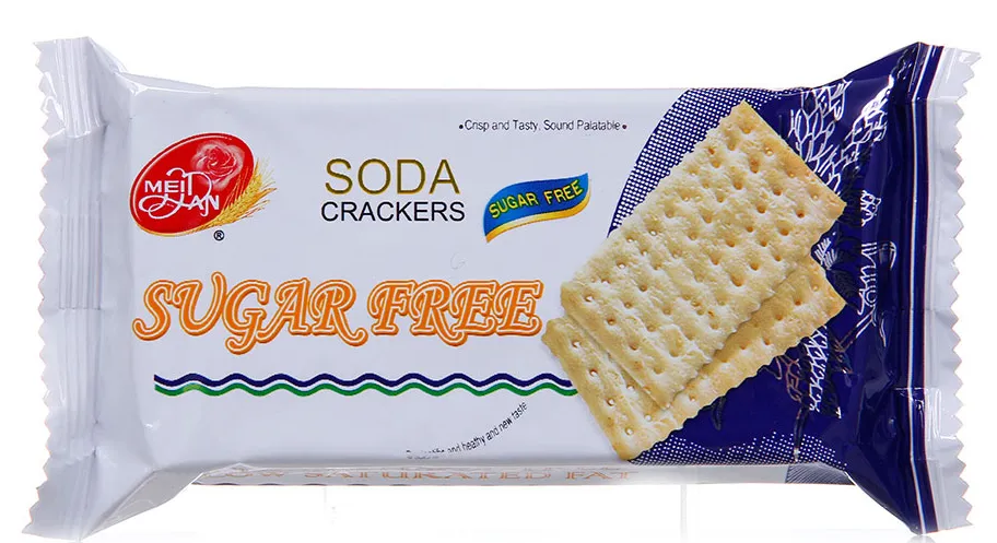 248g Sugar Free Calcium Soda Biscuit Salty Soda Cracker