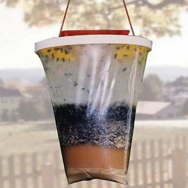 Outdoor Fly Traps Bag Fly Control Trap with Bait