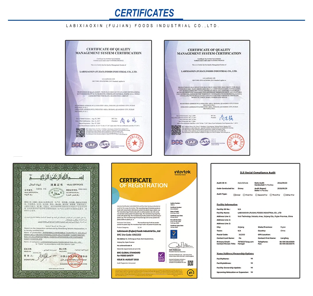 Larbee Ready to Eat Crispy Snack Candy Flaky Pastry Biscuits
