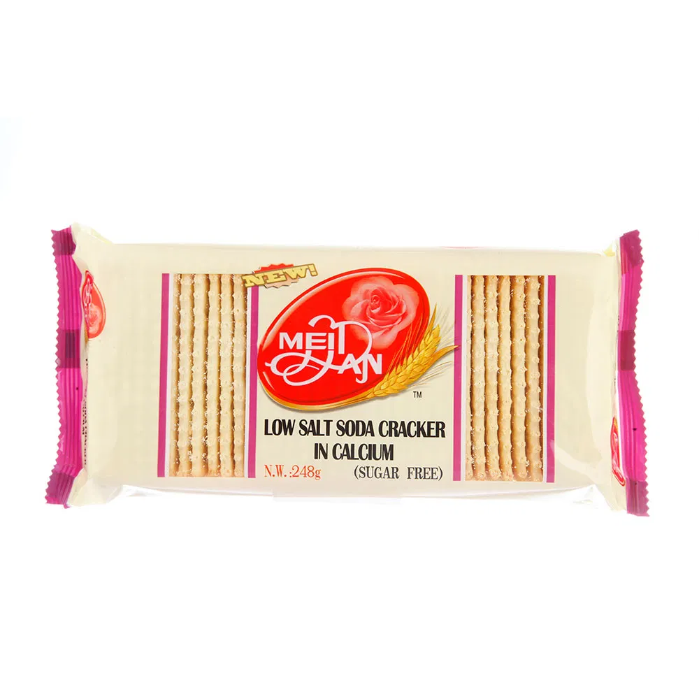 200g Sugar Free Calcium Biscuit Salty Soda Cracker Manufacturer