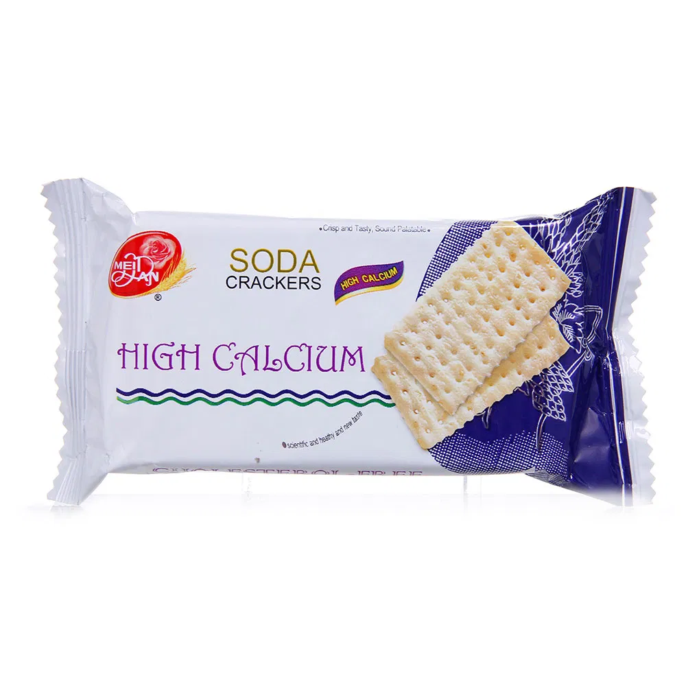 200g Sugar Free Calcium Biscuit Salty Soda Cracker Manufacturer