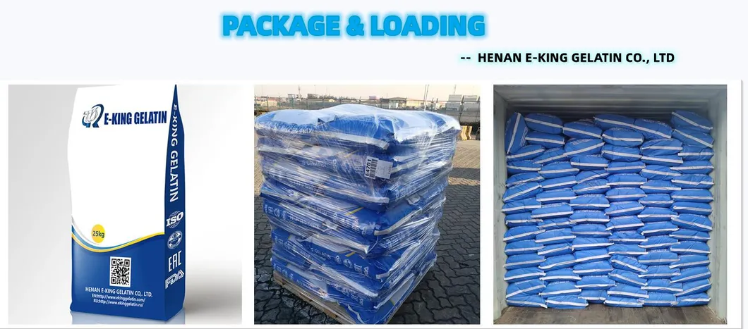 Halal Food Grade Gelatin 120 Bloom 160 Bloom Used in Food Industry