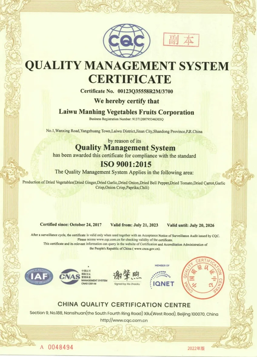 New Crop Air Dried Ginger Dehydrated Ginger Flakes Powder Whole