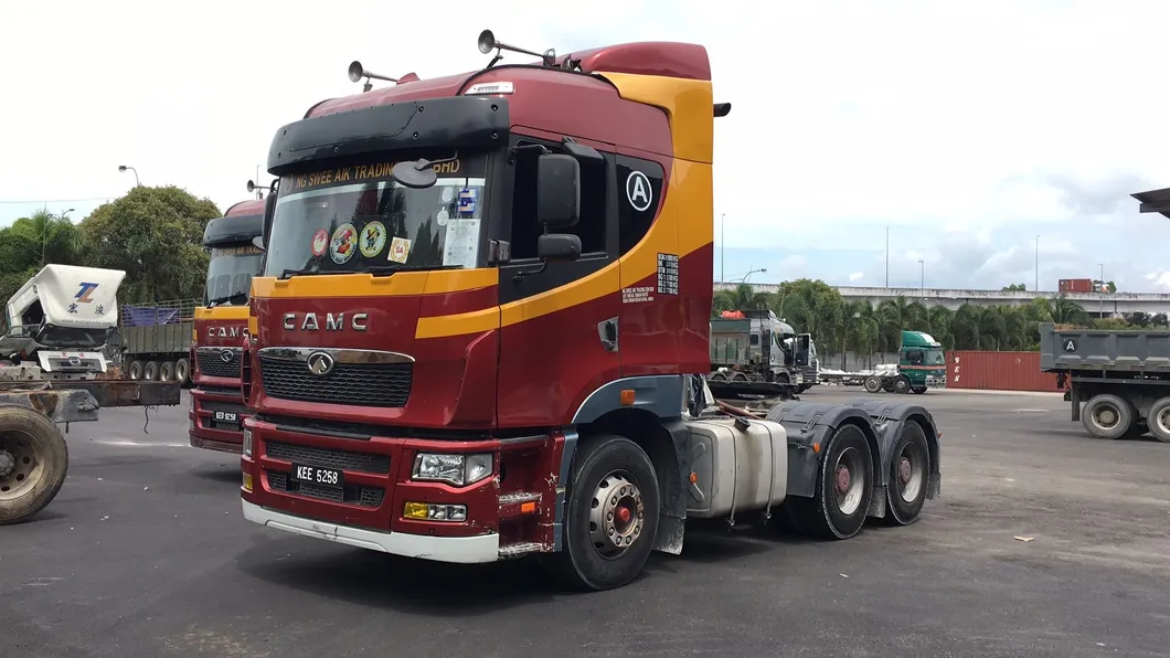 Camc 6X4 CNG Prime Mover, Tractor Head 420HP
