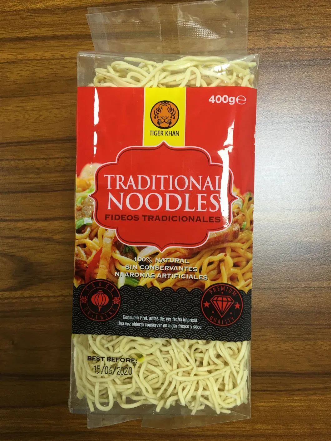 Traditional Naturally Healthy Food Slim Dried Egg Noodles Wheat Noodle