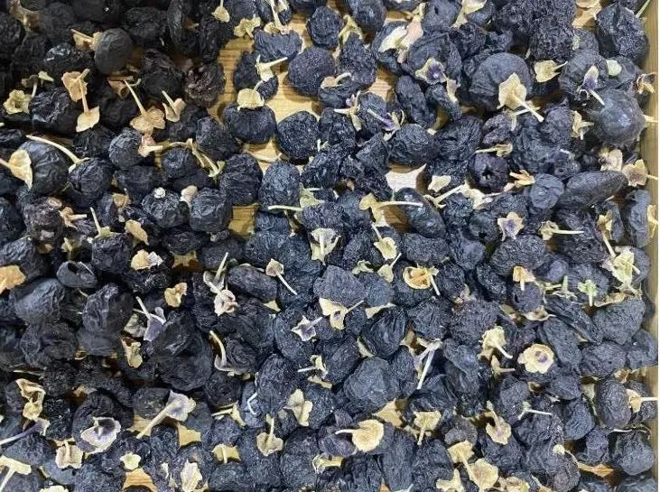 Wholesale Bulk Organic Black Goji Berries 100% Natural Sun-Dried High Anthocyanin Superfood
