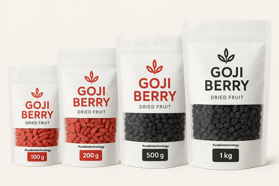 Wholesale Bulk Organic Black Goji Berries 100% Natural Sun-Dried High Anthocyanin Superfood
