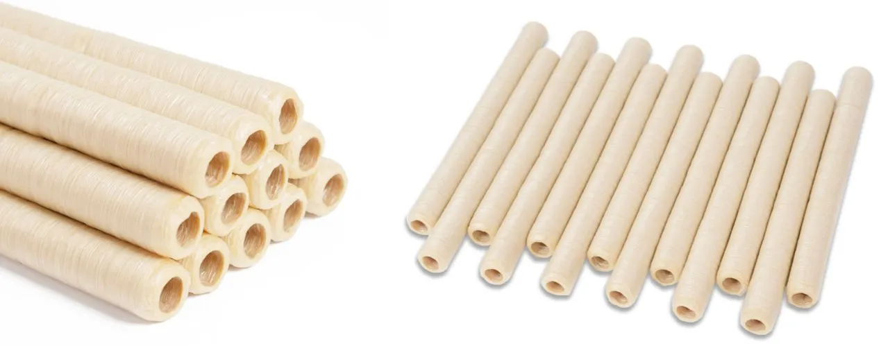 32mm Caliber Artificial Edible Hot Dog Sausage Collagen Casing for Sale