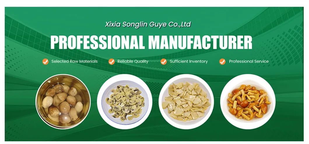 Storage-Resistant Hand-Picked King Oyster OEM Canned Mushroom for Hotel Kitchens
