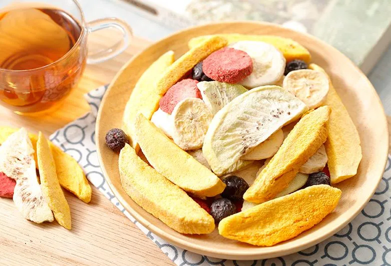 Freeze Dried Fruit Hot Sell Freeze Dried Apple Flakes