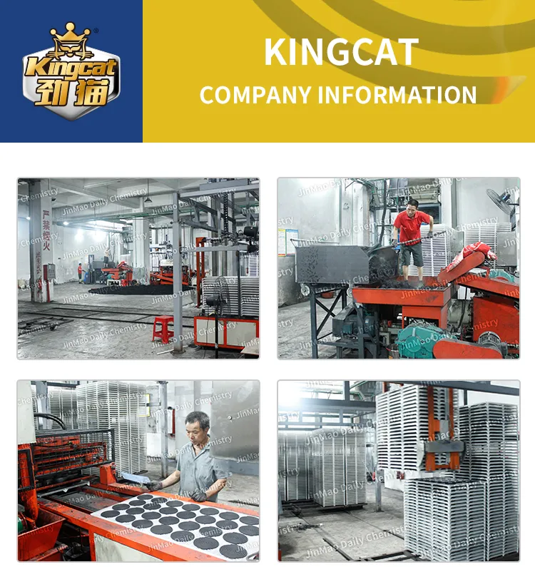 Kingcat Micro-Smoke Black Mosquito Coil for Outdoor Use in China