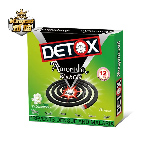 Kingcat Micro-Smoke Black Mosquito Coil for Outdoor Use in China