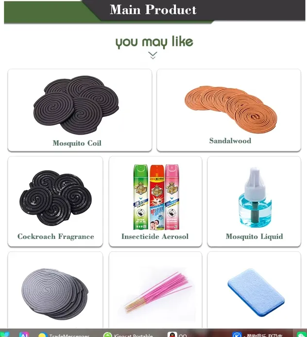 Kingcat Micro-Smoke Black Mosquito Coil for Outdoor Use in China