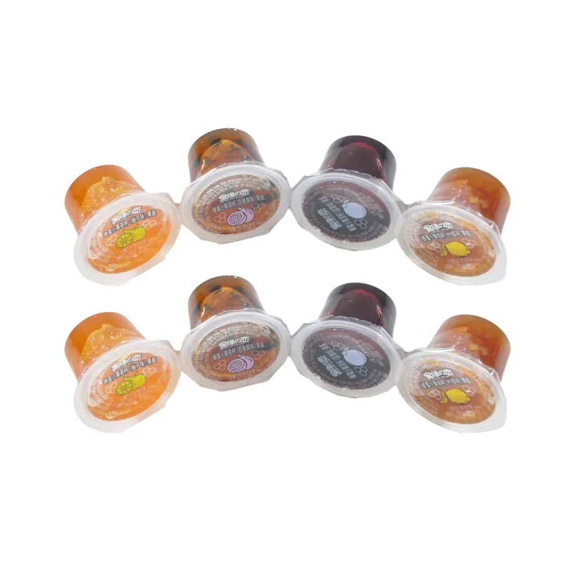 Honey Fruit Tea Cup, Honeycomb Honey Lemon, Grapefruit Flavor, Jam Honey Tea