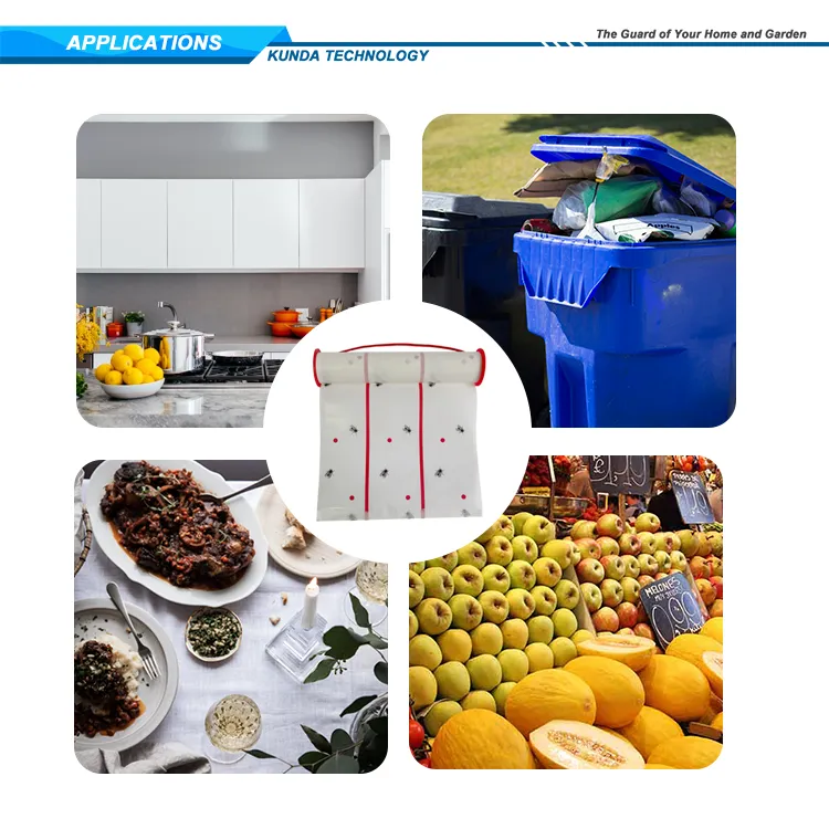 Indoor Hanging Fly Glue Trap Fly Glue Roll