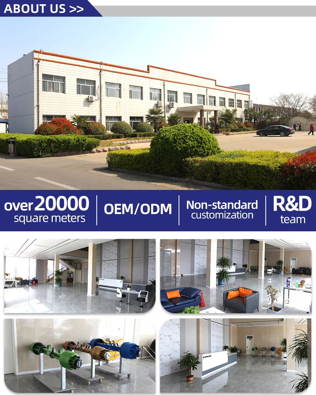 OEM Heavy Duty Chassis Tractor Head for Extreme Work Conditions