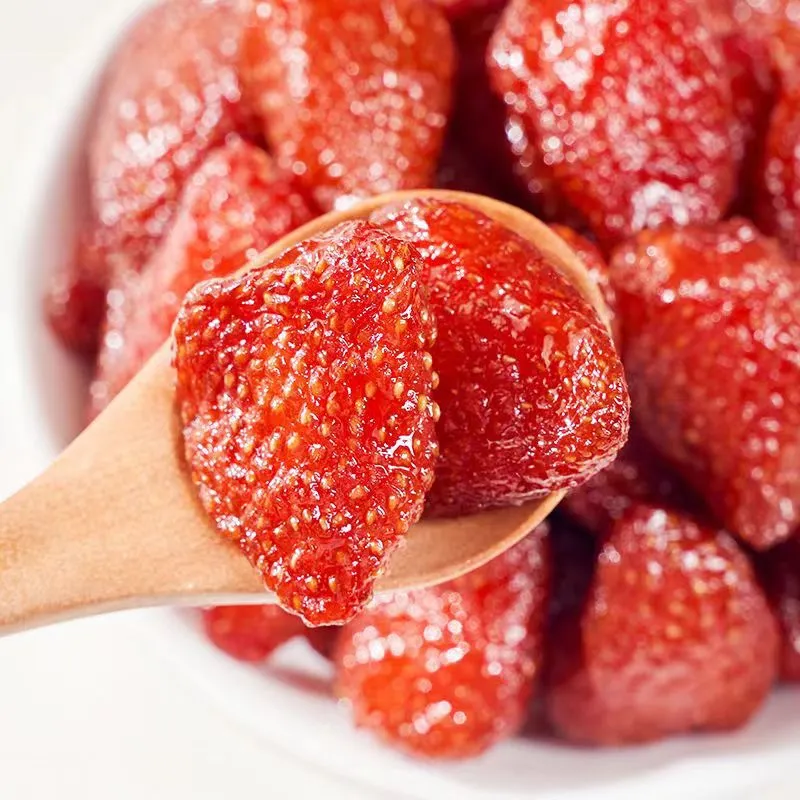 Natural Dry Fruit Dried Strawberry Sweet Fruits Slices Preserved Strawberry Fruit