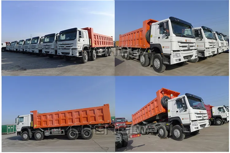 25 70 Ton 12 Wheel Tipper Dumper Dump Truck