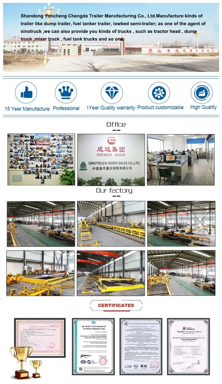 25 70 Ton 12 Wheel Tipper Dumper Dump Truck