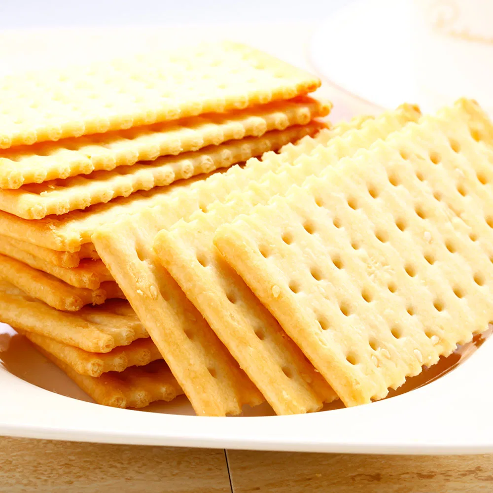 450g Soda Cracker Soda Biscuit Snack Food Sugar Free Soda Biscuit Milk Salt Orginal Soda Cracker