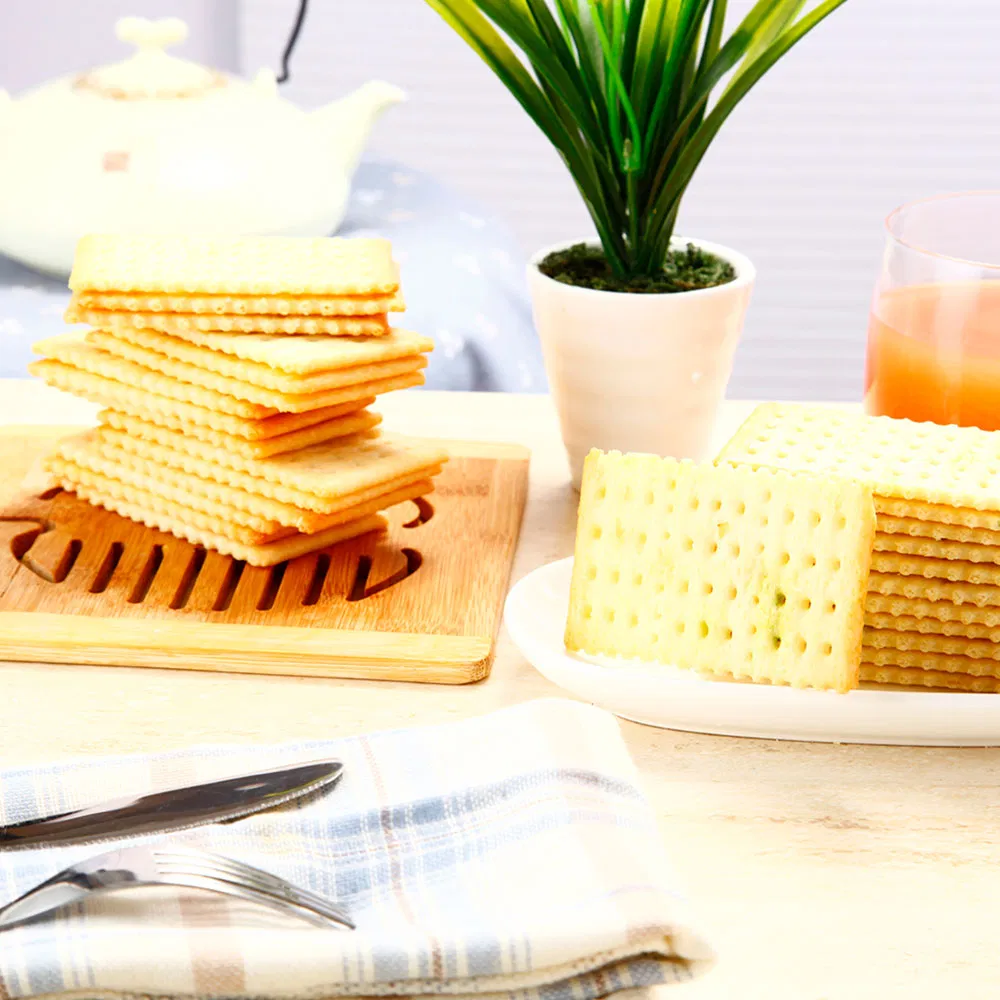 450g Soda Cracker Soda Biscuit Snack Food Sugar Free Soda Biscuit Milk Salt Orginal Soda Cracker