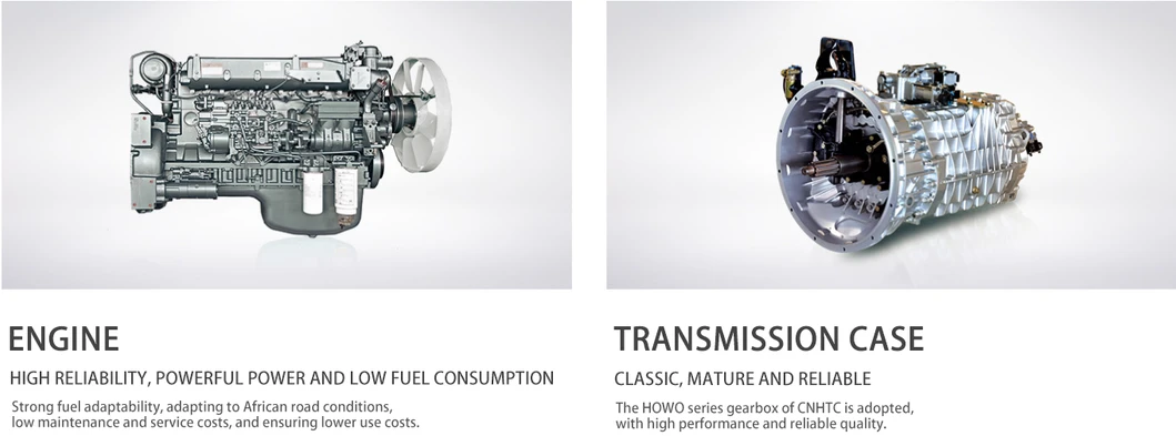 High-Performance 6X4 Sinotruck Tractor Head for Global Markets