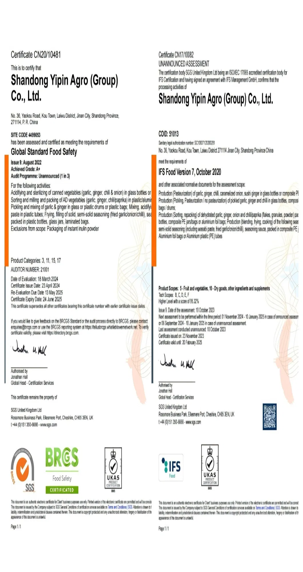 Sushi Ginger in Pink Colour & Natural Colour with Glass Jar