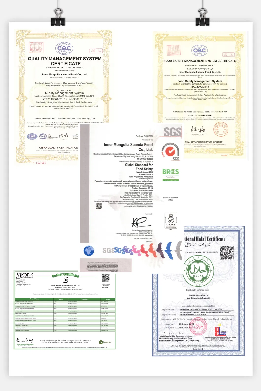 New Crop Health Food Sunflower Seeds Kernels for Confectionery Grade & Bakery Grade