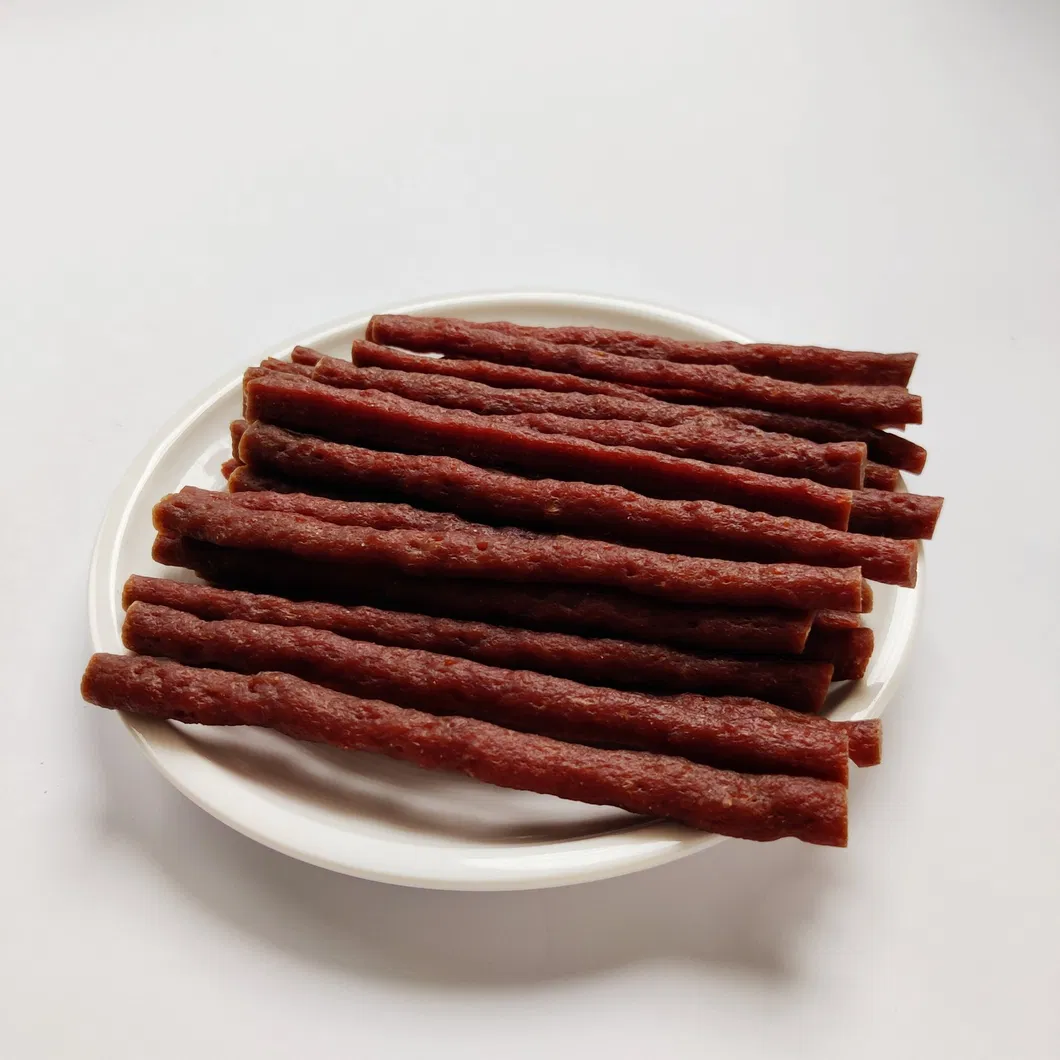 Palatable Soft Beef Stick Natural Snacks Treats Cat Dog Pet Food