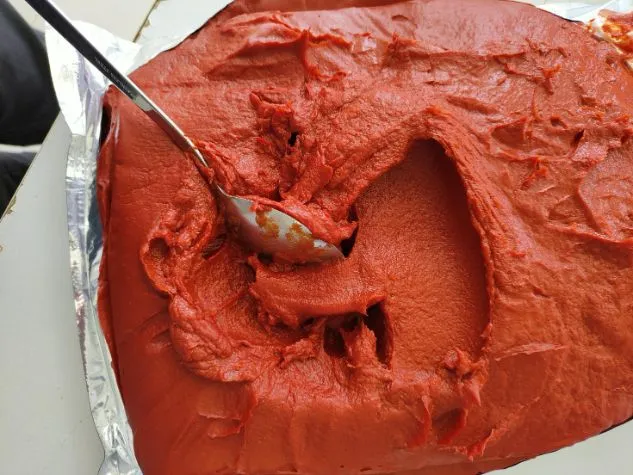 30-32brix Hot Break 220L Drum 100% Pure Tomato Paste