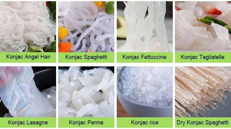 Japanese Organic Konjac Root Tofu Keto Konnyaku Skinny Pasta Spaghetti Fettuccine Shirataki White Yam Konjac Jelly Noodles Food for Weight Loss From Hethstia