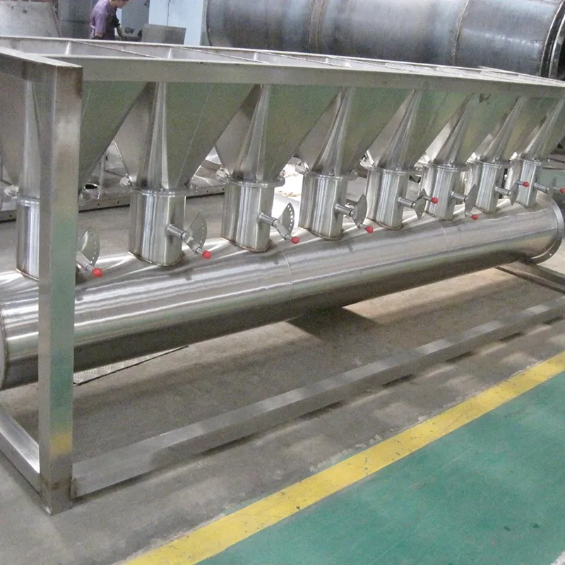 Horizontal Fluidizing Dryer for Starch