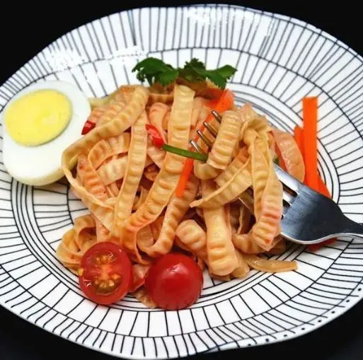 Healthy Nutritious and High Protein Organic Soybean Pasta