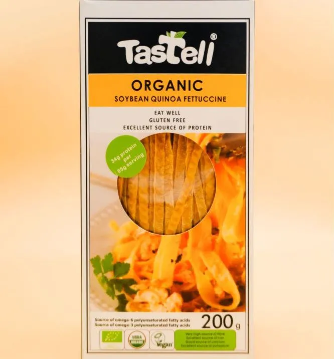 Healthy Nutritious and High Protein Organic Soybean Pasta
