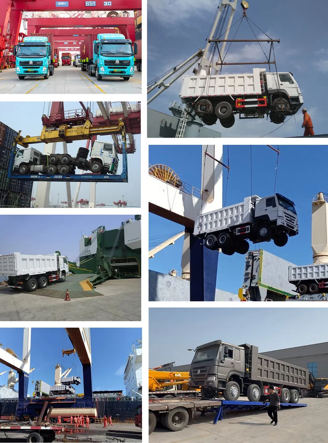 Used Sinotruk HOWO Heavy Duty Tipper Dump Cargo Truck for Sale