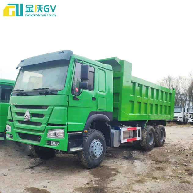 Used Sinotruk HOWO Heavy Duty Tipper Dump Cargo Truck for Sale