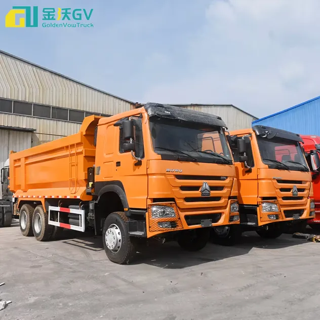 Used Sinotruk HOWO Heavy Duty Tipper Dump Cargo Truck for Sale