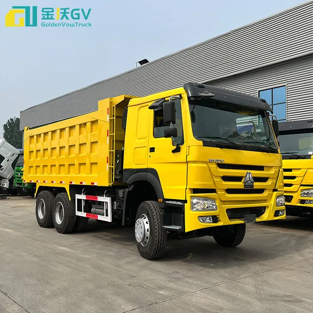 Used Sinotruk HOWO Heavy Duty Tipper Dump Cargo Truck for Sale