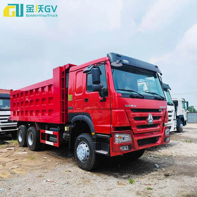Used Sinotruk HOWO Heavy Duty Tipper Dump Cargo Truck for Sale