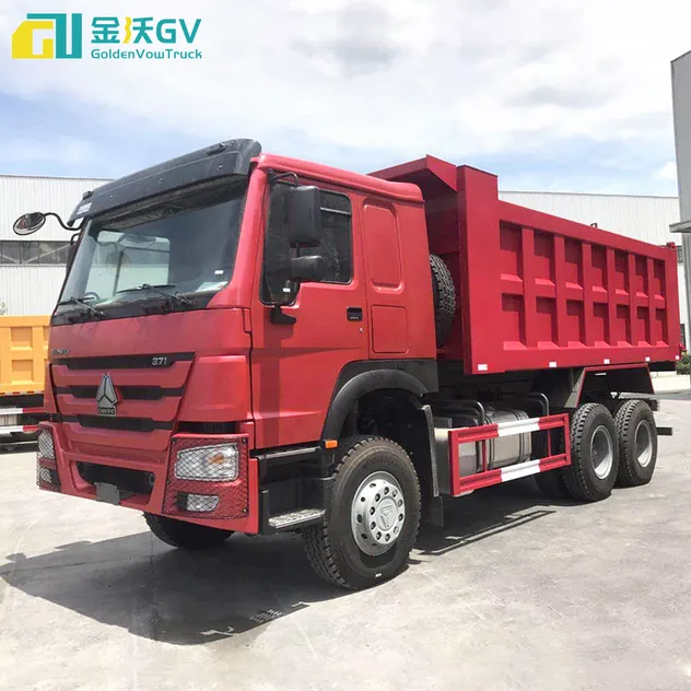 Used Sinotruk HOWO Heavy Duty Tipper Dump Cargo Truck for Sale