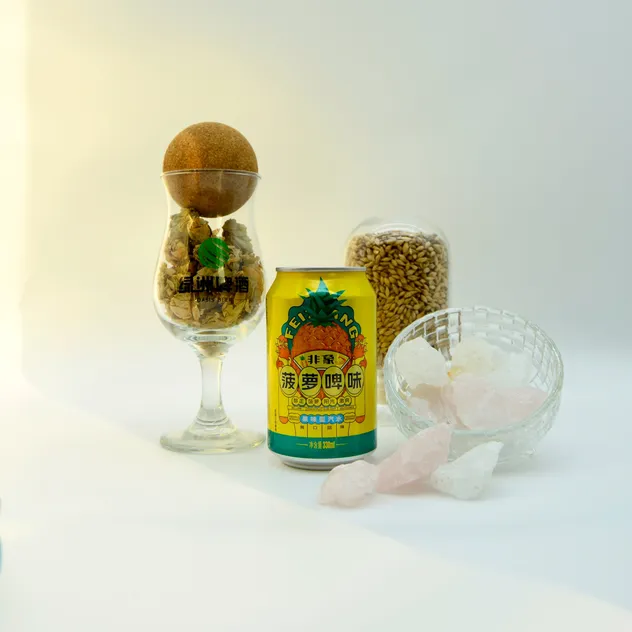 Premium Pineapple Beer Flavored Beverage From Feixiang for Wholesale Buyers