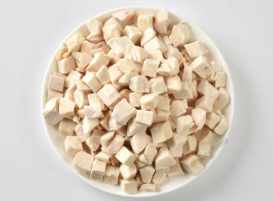 Wholesale Size Customized Fd Freeze Dried Chicken From China Supplier for Human Comcuption