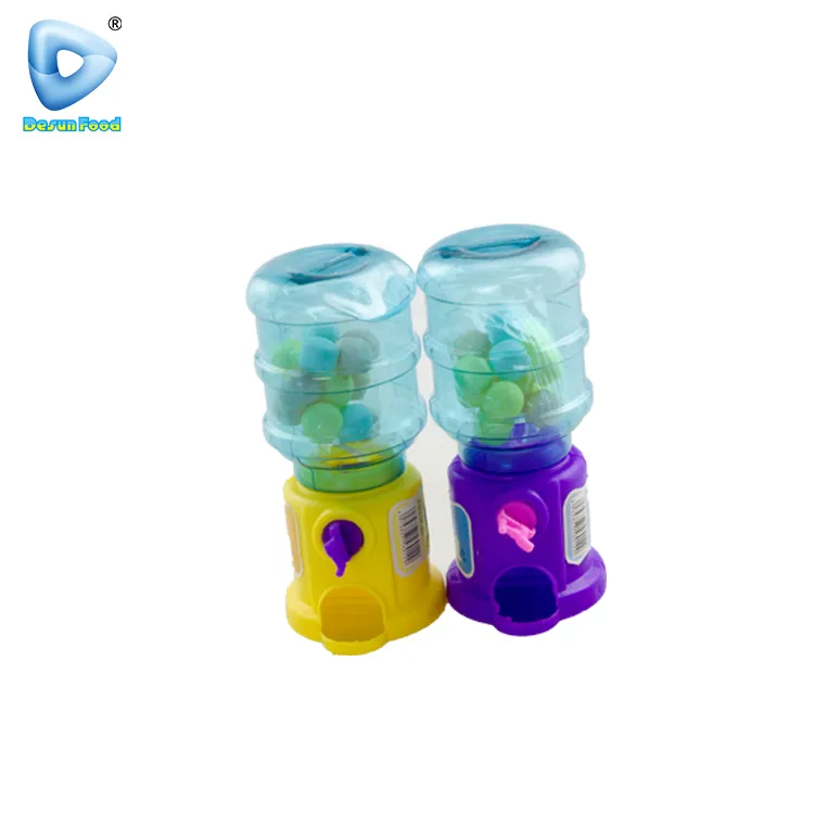 Wholesale Plastic Colorful Drinking Machine Dispenser Toys with Candy